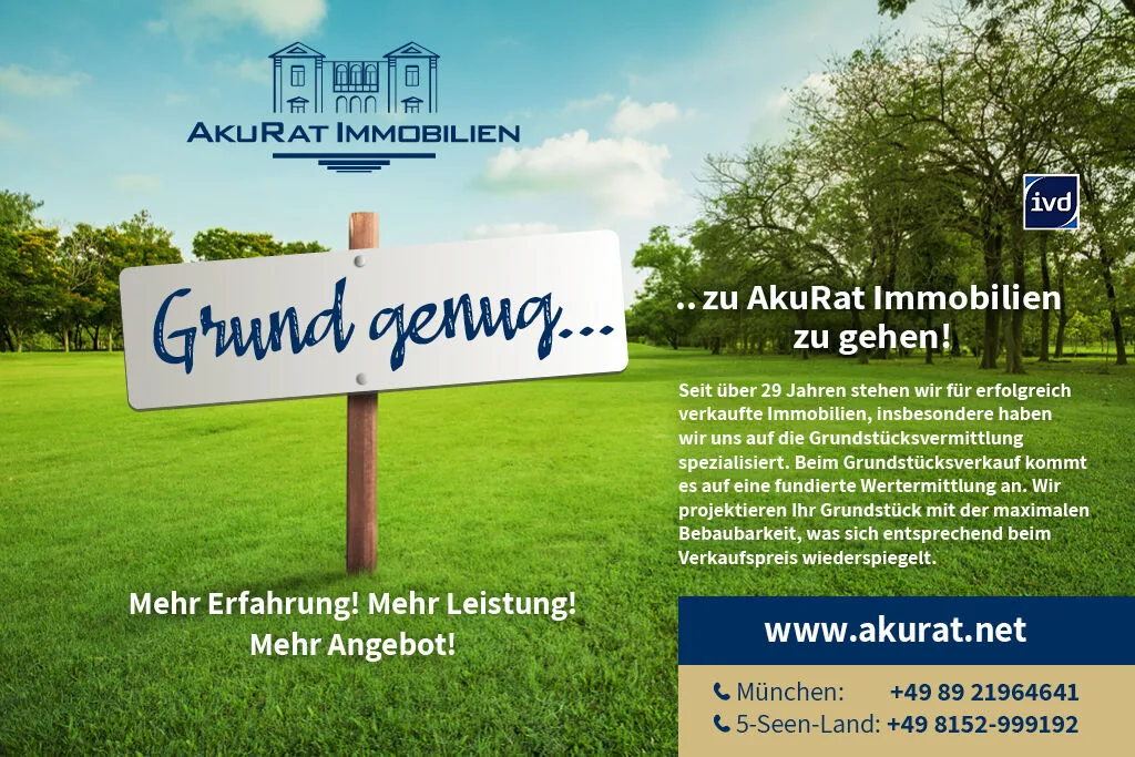 Wohngrundstück in Raisting